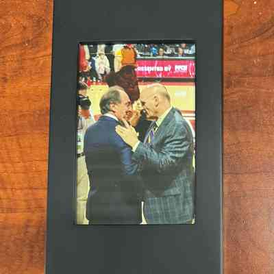 Fran Dunphy/Phil Martelli framed photograph