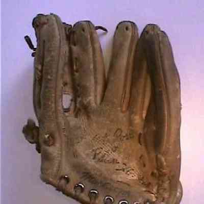 Pete Rose glove a