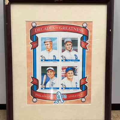 Phila. Athletics print-Decades of Greatness