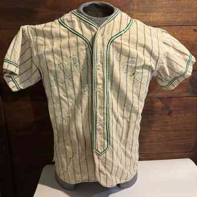 Antique flannel baseball uniforms - North Phila BC (2)
