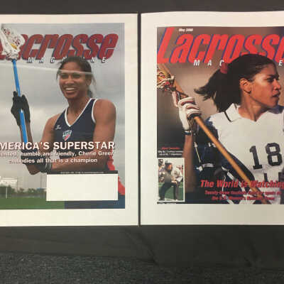 Cherie Greer Brown-Lacrosse Magazine cover photos