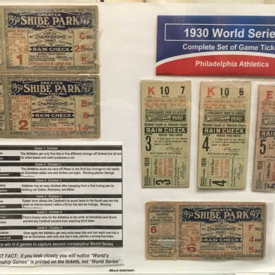 1930 World Series tickets
