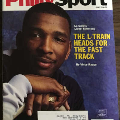Lionel Simmons - PhillySport magazine - 1990