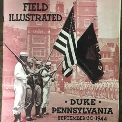 1944 Franklin Field Illustrated: Penn -vs- Duke