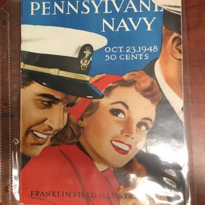 1948 penn navy football program