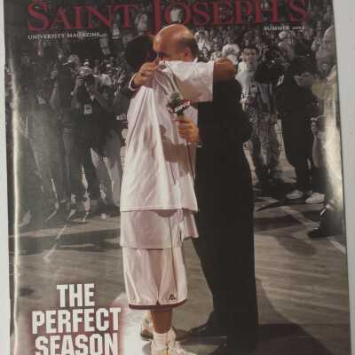 2004 St. Joseph's University Magazine Phil Martelli - Jameer Nelson cover