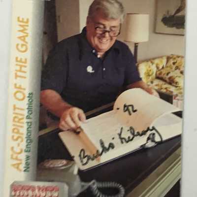 1992 Bucko Kilroy signed card