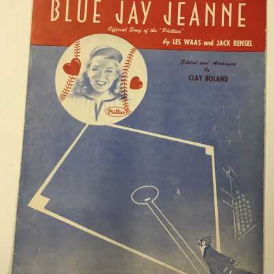 1947 sheet music blue jay jeanne phillies