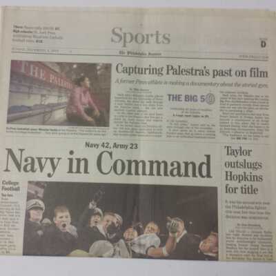 Palestra Documentary Inquirer article - 2005