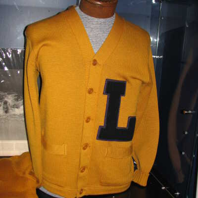 Joe Verdeur's La Salle letterman's sweater