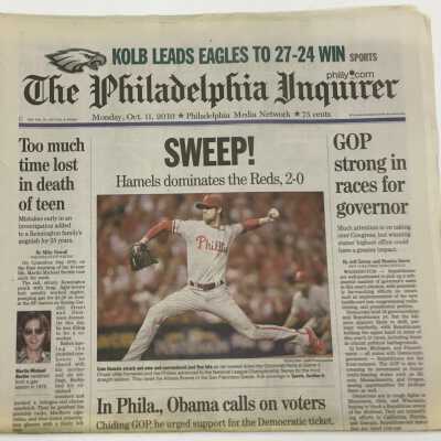 2008 oct 11 inquirer philles nlcs