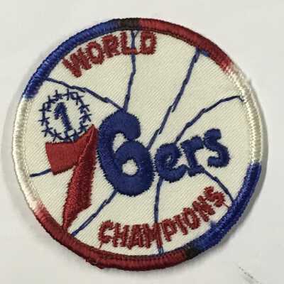 76ers World Champions patch