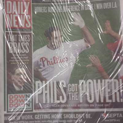 2008 oct 16 daily news phillies nlcs