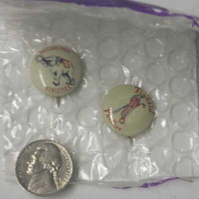 1950s pins Phillies Athletics