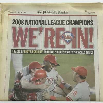 2008 oct 16 inquirer philles win pennant