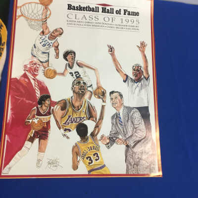 1995 Basketball Hall of Fame poster - Earl Strom