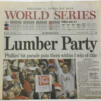 2008 oct 27 inquirer phillies world series