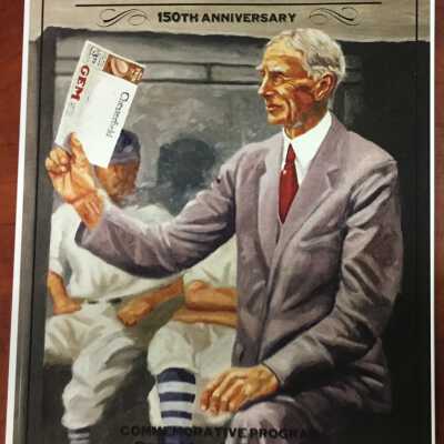 Connie Mack 150th anniversary program