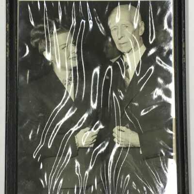 Connie Mack & Ann Sheridan original photo