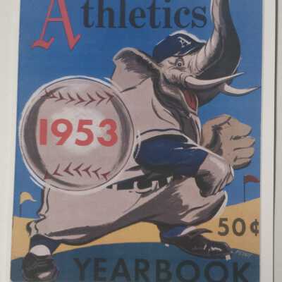1953 Athleticsyear book