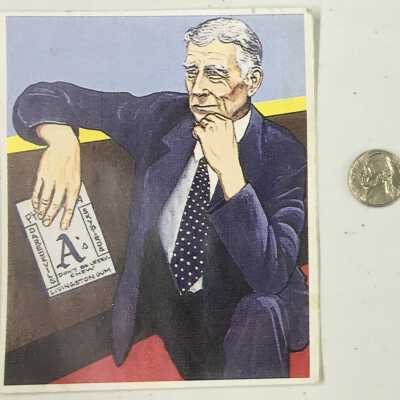 Connie Mack photo card