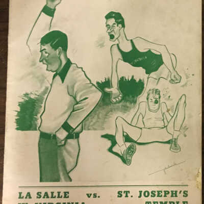 1946 Convention Hall Program La Salle Temple St Joes