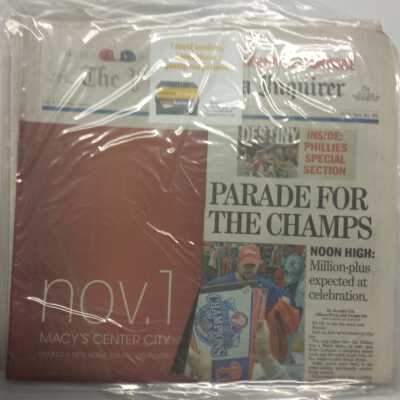 2008 oct inquirer phillies world series 2