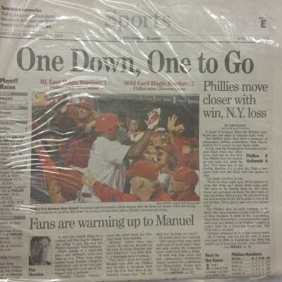2008 sept 27 inquirer phillies