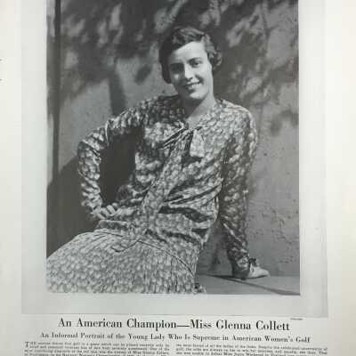 1927 Magazine Print - Glenna Vare