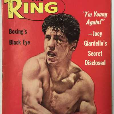 1964 Ring Magazine With Joey Giardello on cover