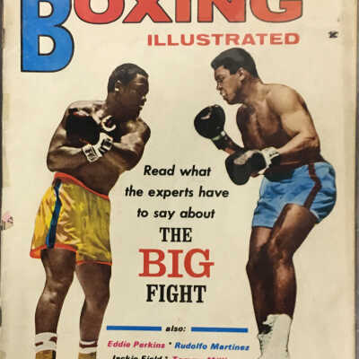 Boxing Illustrated magazine With Joe Frazier and Muhammad Ali on cover