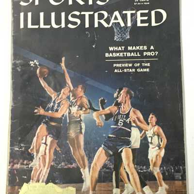 Sports Illustrated 1958 Warriors - Neil Johnston