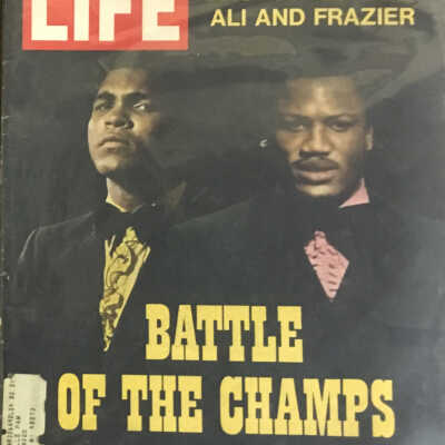 Life Magazine with Joe Frazier & Muhammad Ali