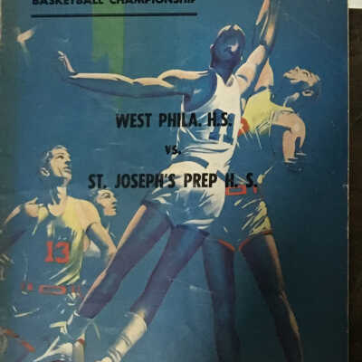 1962 Philadelphia High School basketball championship program