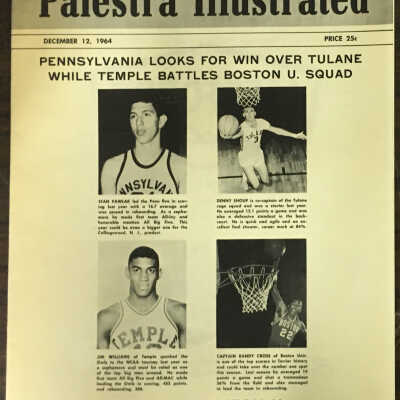 1964 Palestra Illustrated Program - Penn - Temple