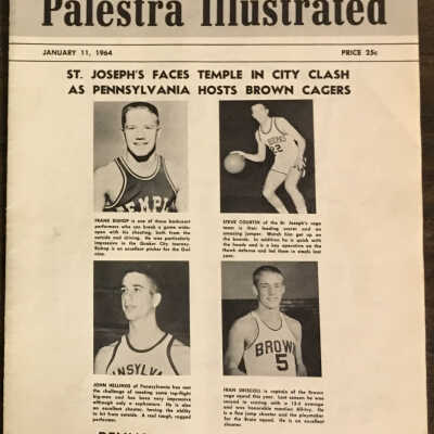 1964 Palestra Illustrated Program - Penn - Temple - St. Joe's