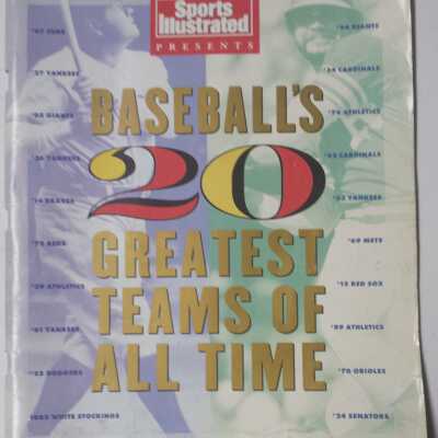 Sports Illustrated 1991 Baseball's Greatest Teams