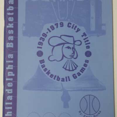 1979 Philadelphia HS Basketball City title booklet
