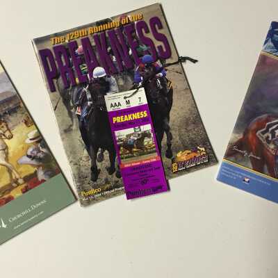2004 Smarty Jones Triple Crown Programs