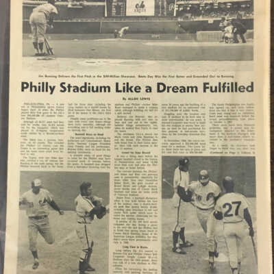 1971 4 24 sporting news veterans stadium opening