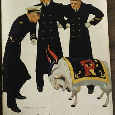 1936 Franklin Field Illustrated - Penn -vs- Navy