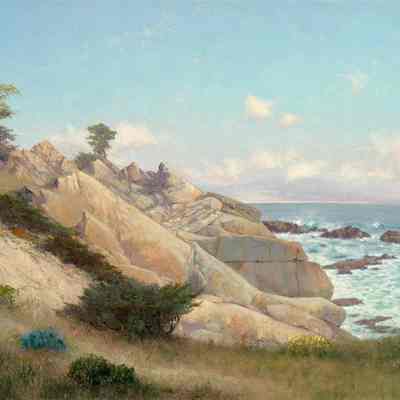 Point George, Seventeen Mile Drive, Monterey, in Springtime