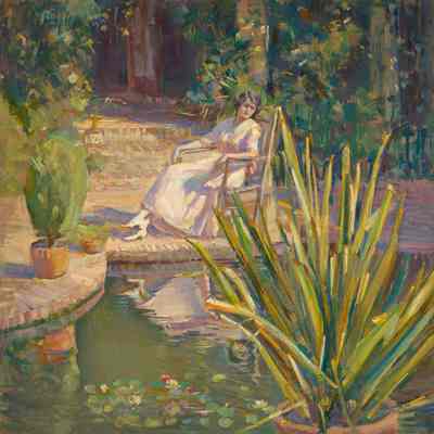 Garden Reflection