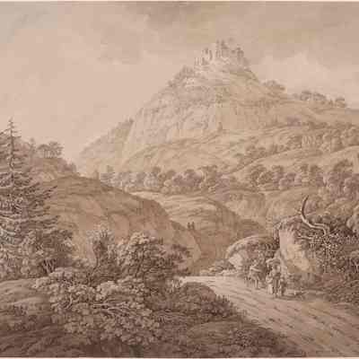The Ruins of Blankenstein Castle in Bohemia