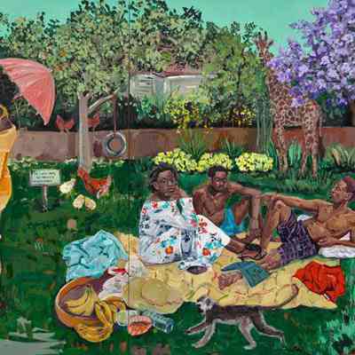 Home Sweet Home (After Seurat, Manet, and Pippin)