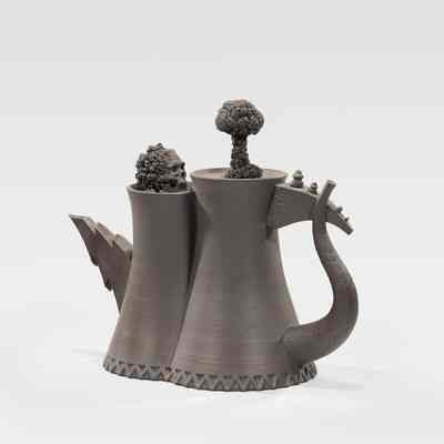 Cooling Towers Teapot (Variation #21), Yixing Series