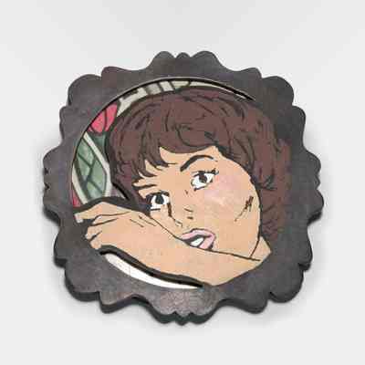 Confession is Calling Brooch
