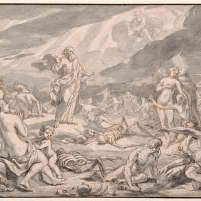 Ezechiel's Vision in the Valley of the Dry Bones