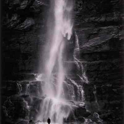 Self Portrait, Cascade Falls