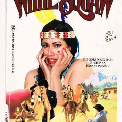 Bareback Beauty #20, from the "White Squaw" Series